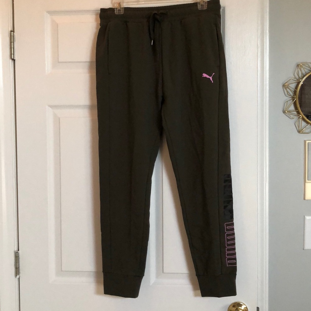 Puma Olive Joggers